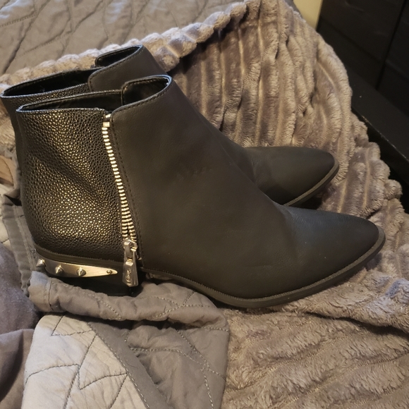 Sam Edelman Black Spike Booties - Picture 2 of 4